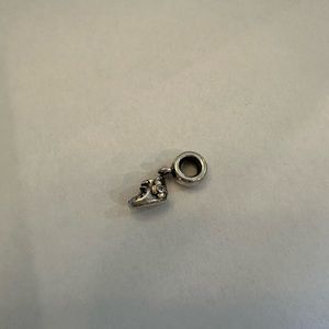 Pandora baby bootie charm blue